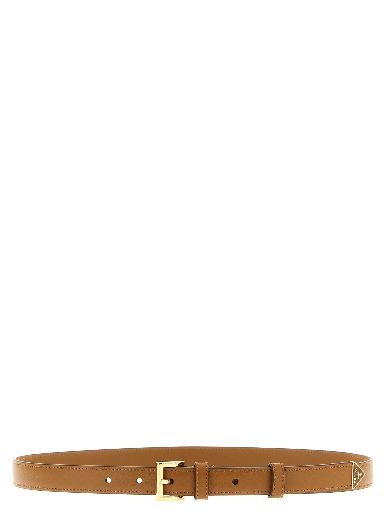 PRADA Leather Belt Brown