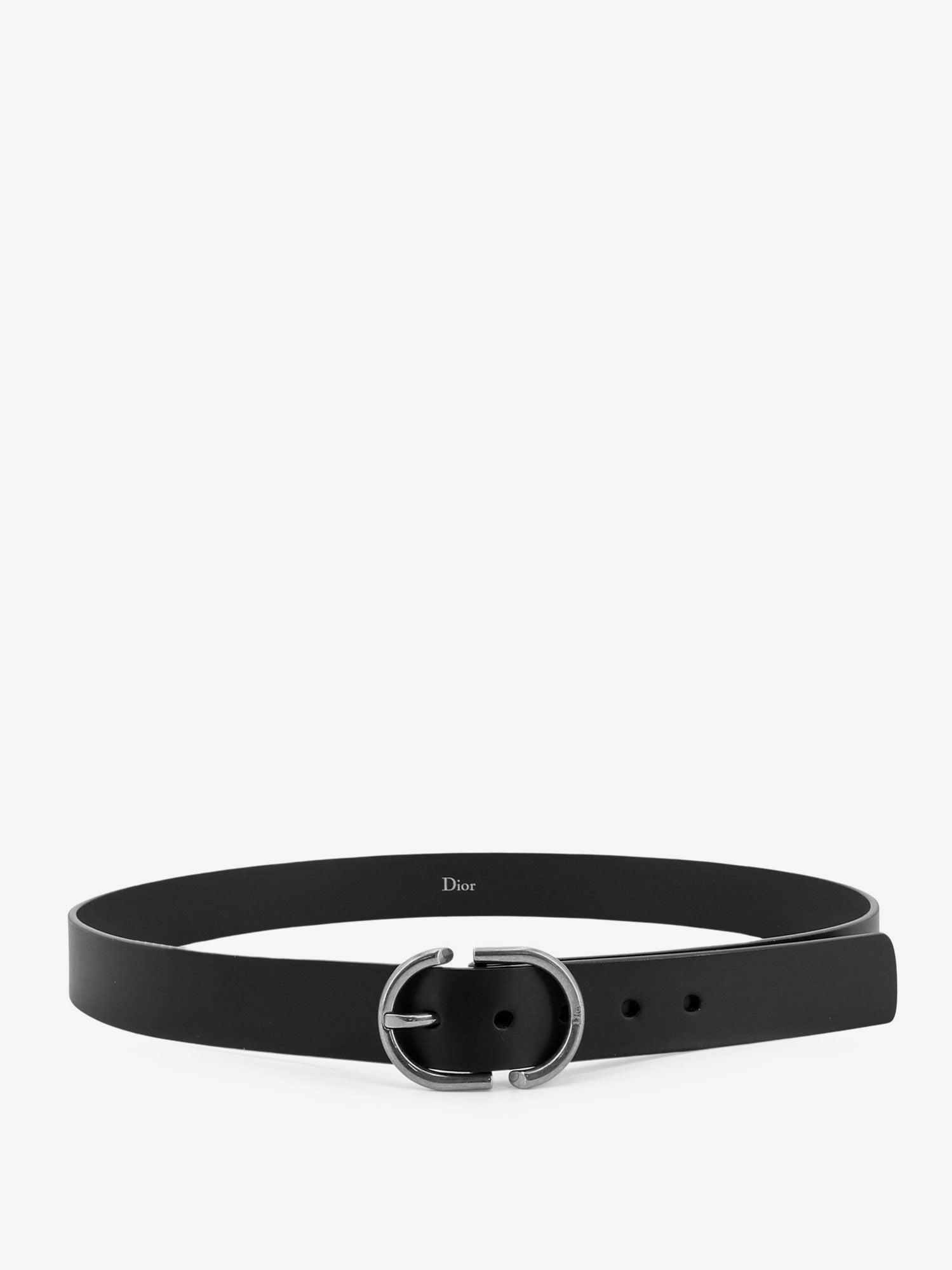 Dior Men's Leather Belt Black