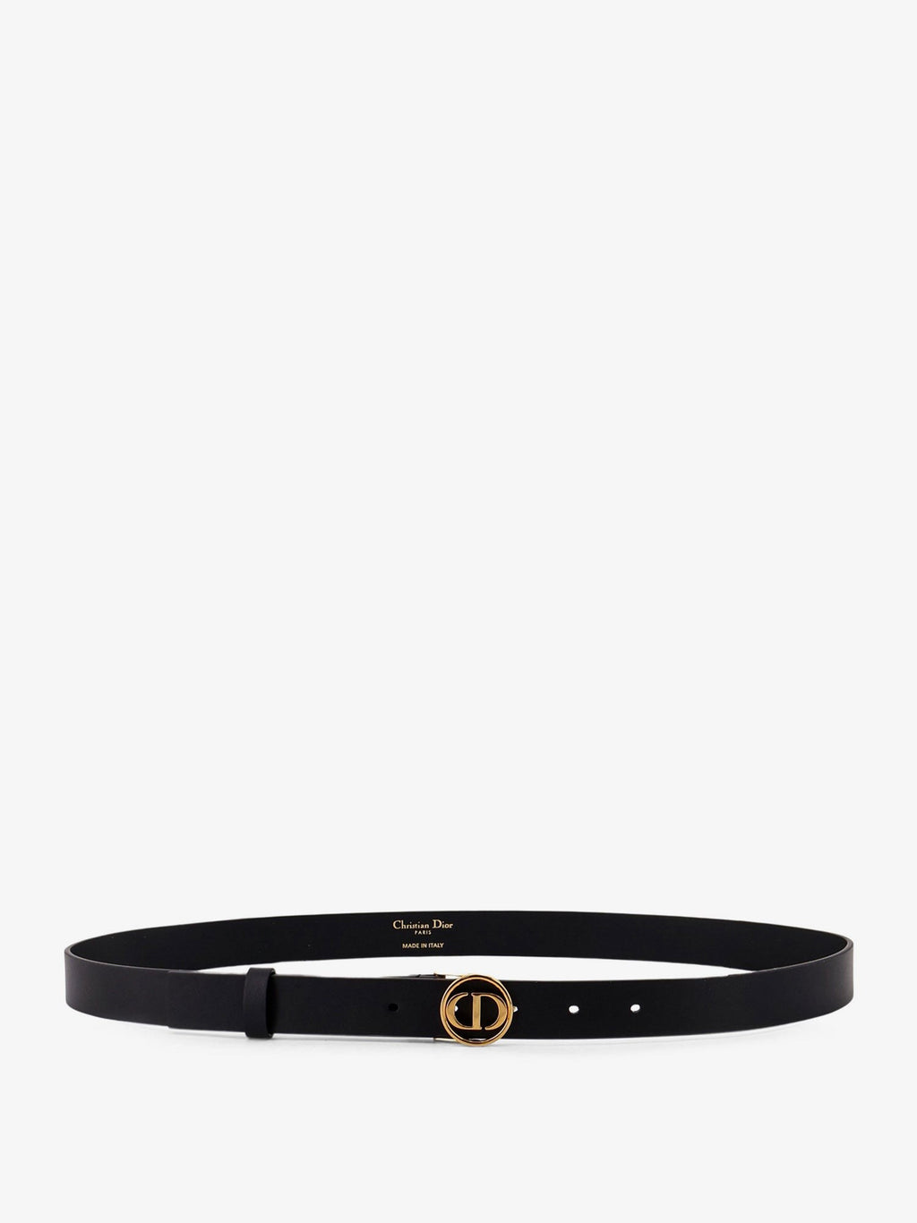Dior Women's Leather Belt Black