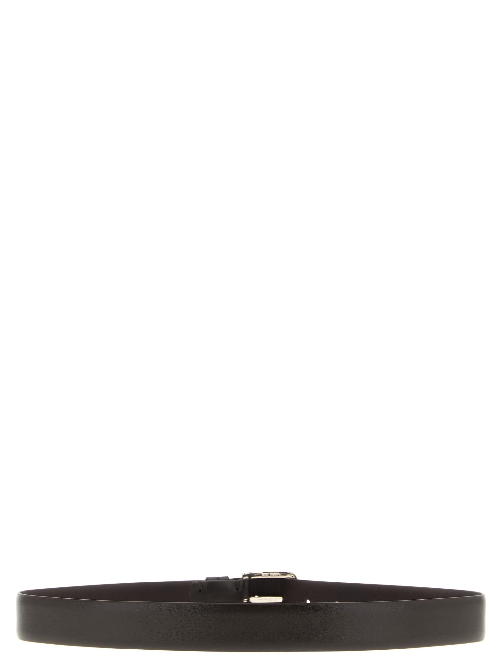 Zerbini Claudio Leather Belt Brown