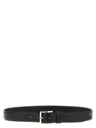 Zerbini Claudio Leather Belt Black
