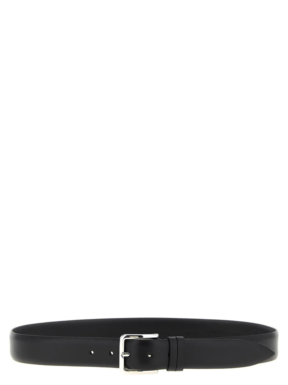 Zerbini Claudio Leather Belt Black
