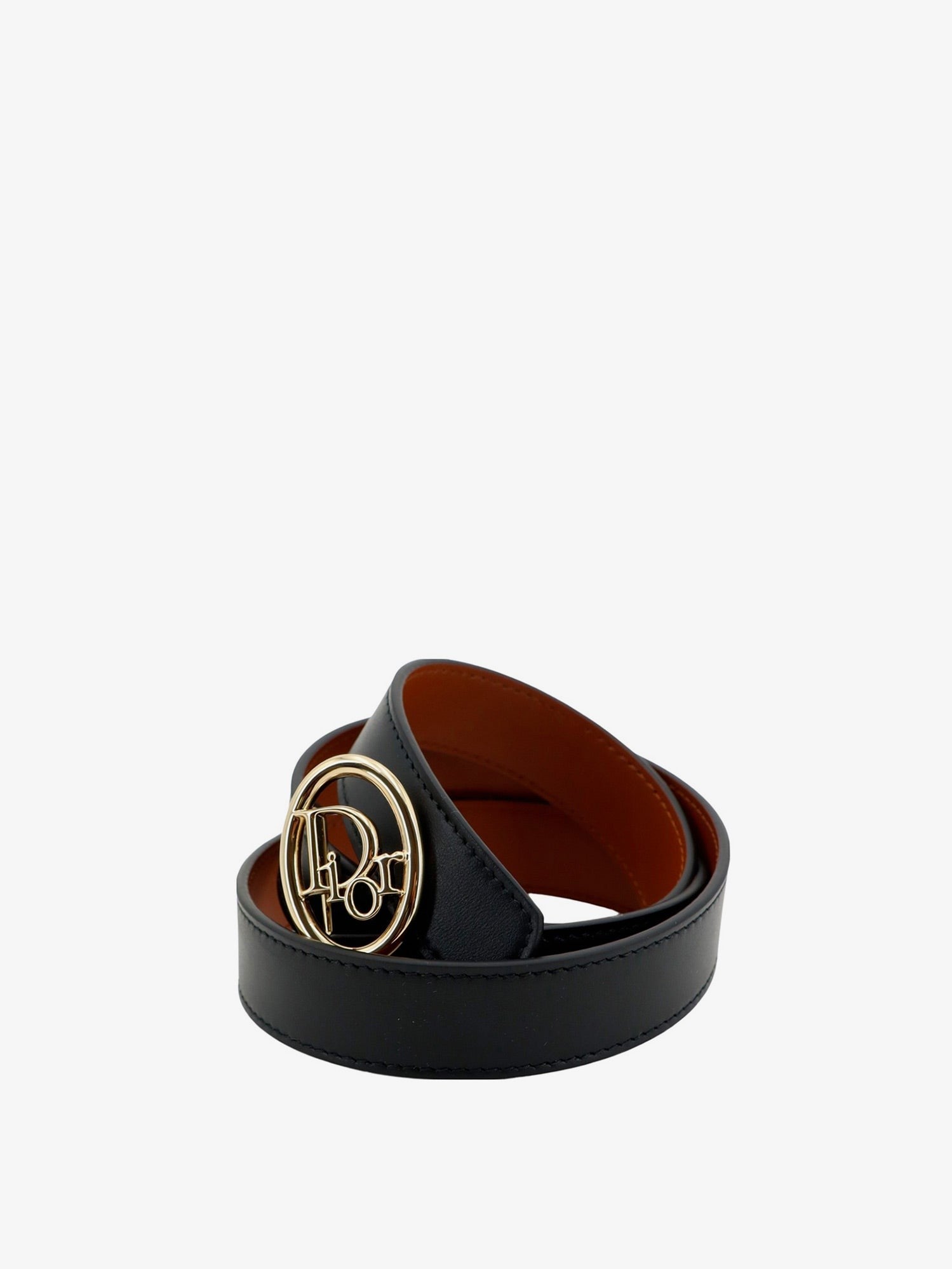 Dior Women's Leather Belt Brown