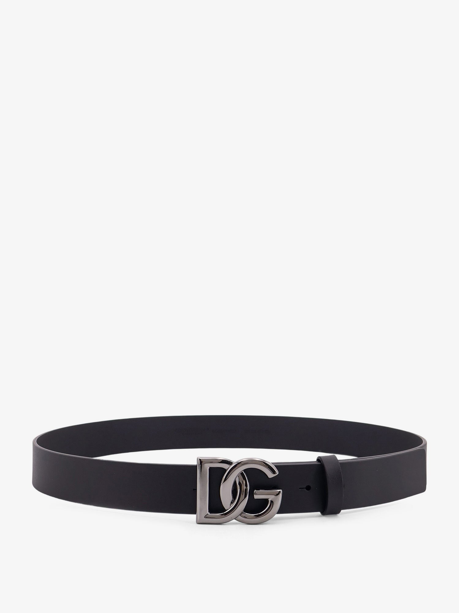 Dolce &amp; Gabbana Men's Leather Belt Black
