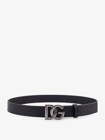 Dolce &amp; Gabbana Men's Leather Belt Black