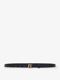 Fendi Women's Leather Belt Black