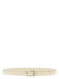 Toteme Leather Belt White