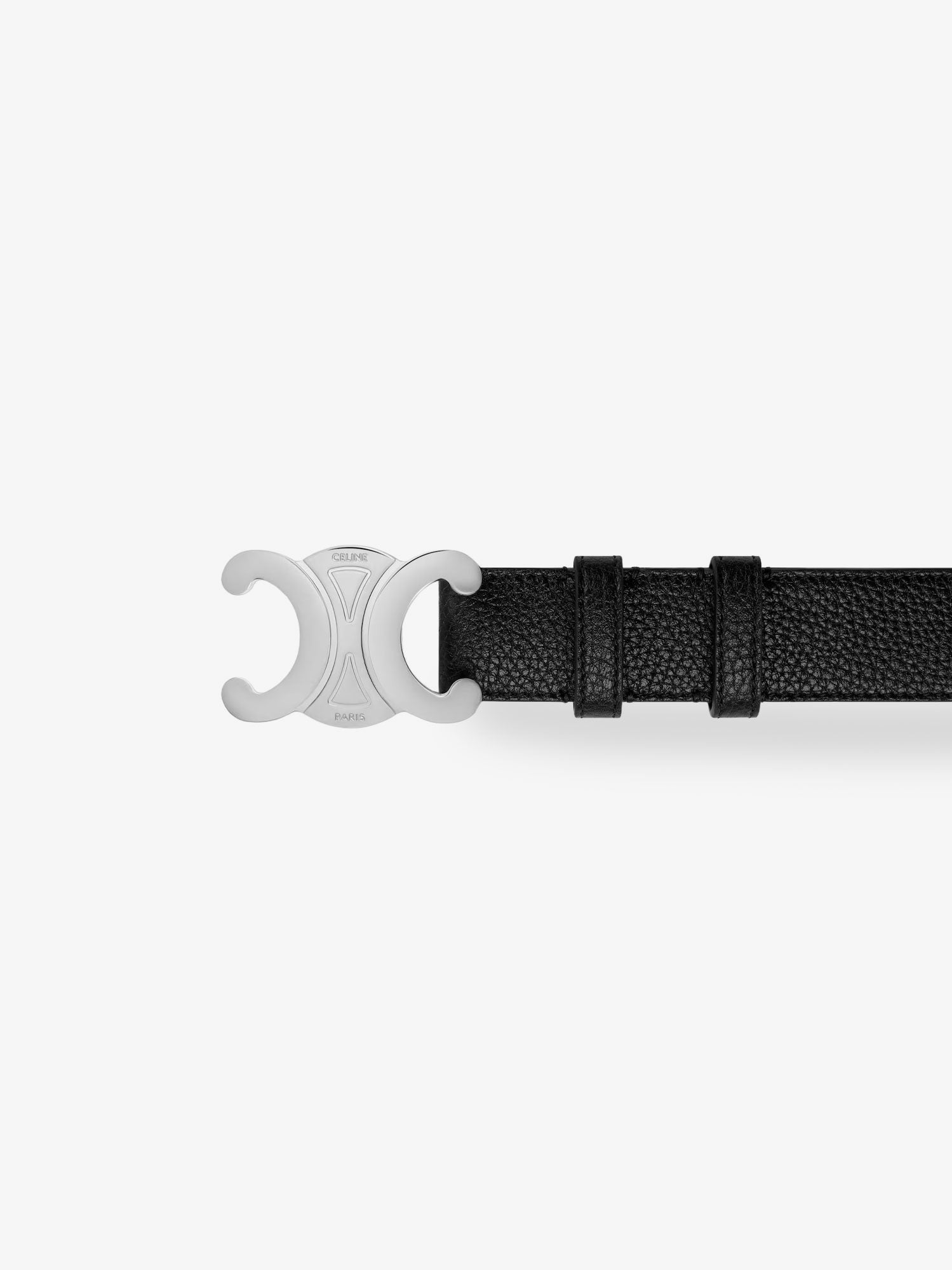 Celine Men's Leather Belt Black