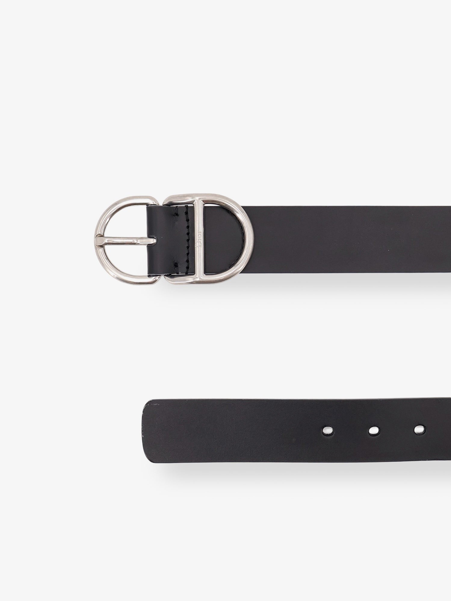Dior Men's Leather Belt Black