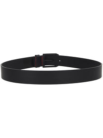 HUGO BOSS Men's Leather Belt Black