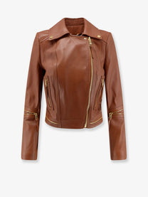 Elisabetta Franchi Women's Leather Biker Jacket SIGARO