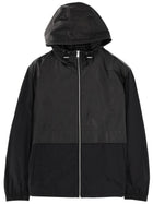 BOSS Men's Leather Blend Jacket Black