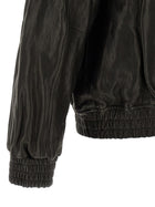 DUNST Men's Unisex Refined Leather Jacket Black, view 4