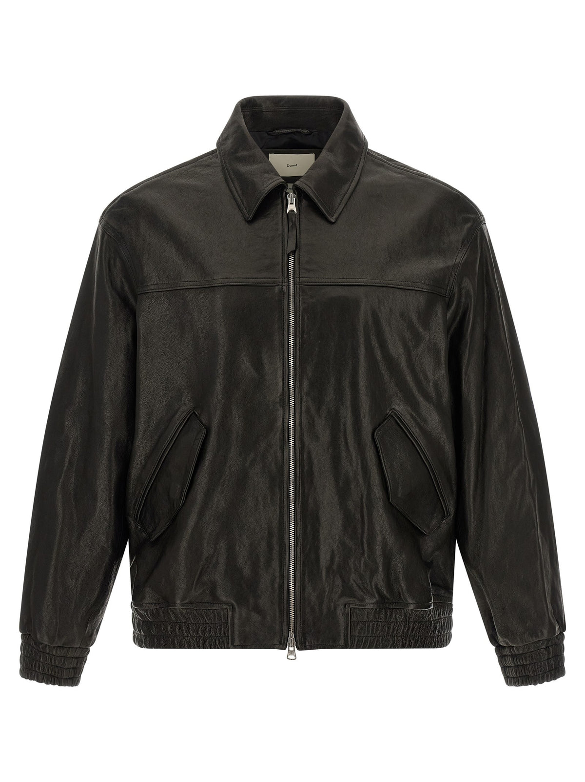 DUNST Leather Blouson Black