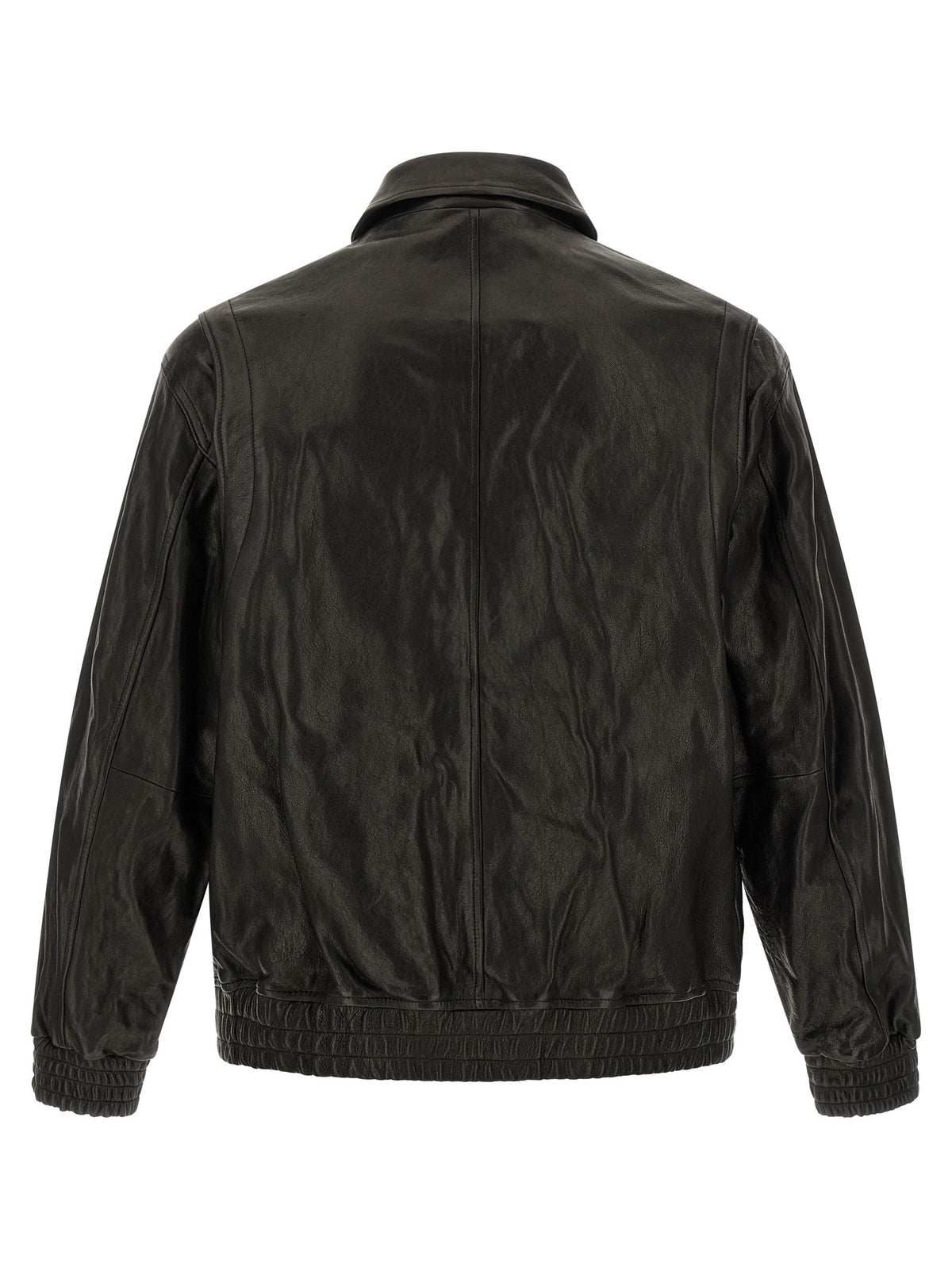 DUNST Leather Blouson Black
