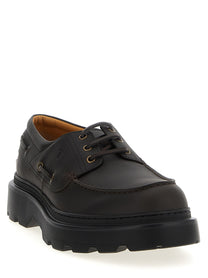 Tod's Leather Boat Shoe Brown