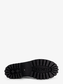 Balenciaga Men's Leather Boots Black