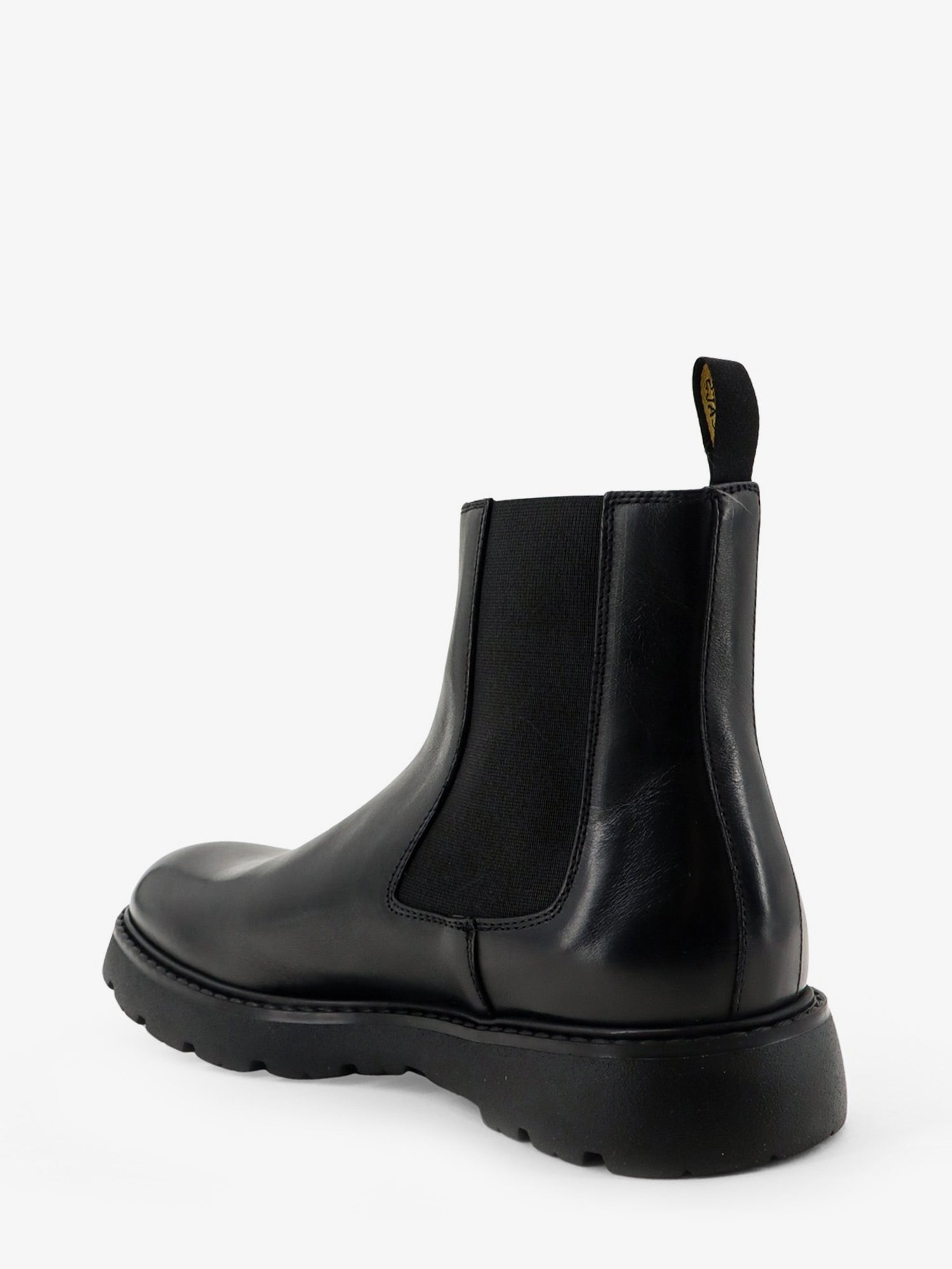 Doucal's Men's Leather Boots Black