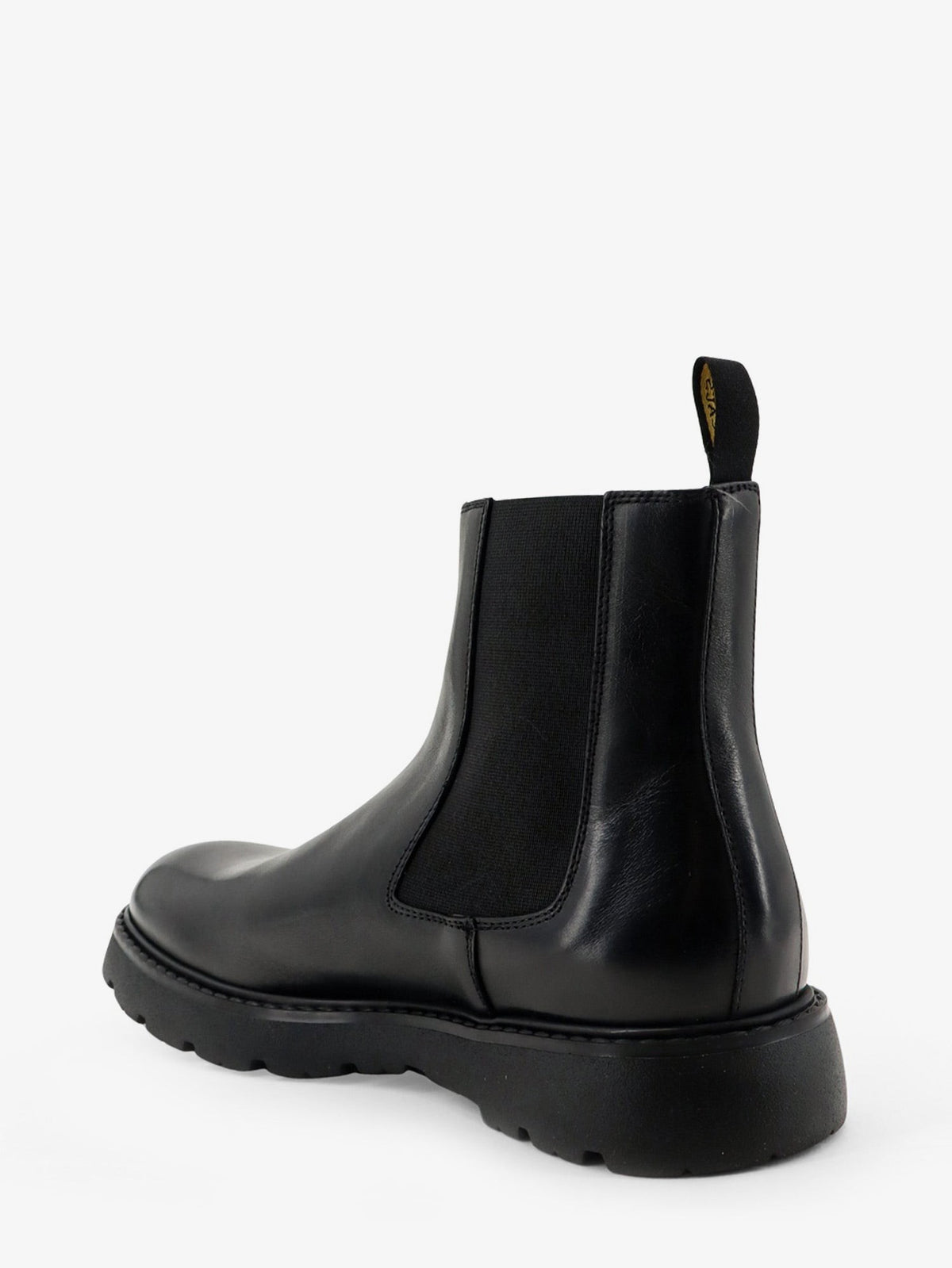 Doucal's Men's Leather Boots Black, view 3