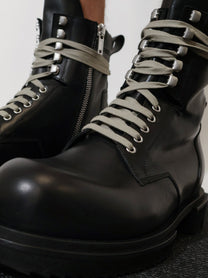 Rick Owens Men's Leather Boots Black