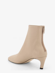 Toteme Women's Leather Boots Beige