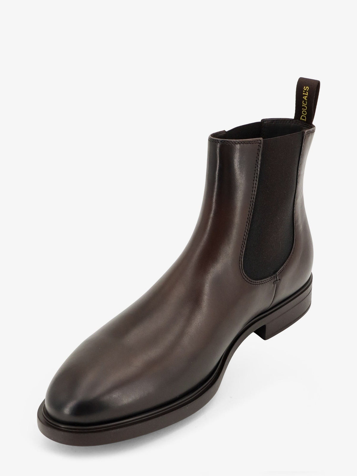 Doucal's Men's Leather Boots Gold, view 5