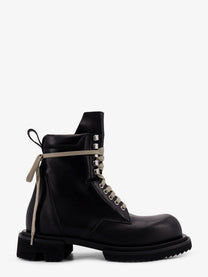 Rick Owens Men's Leather Boots Black