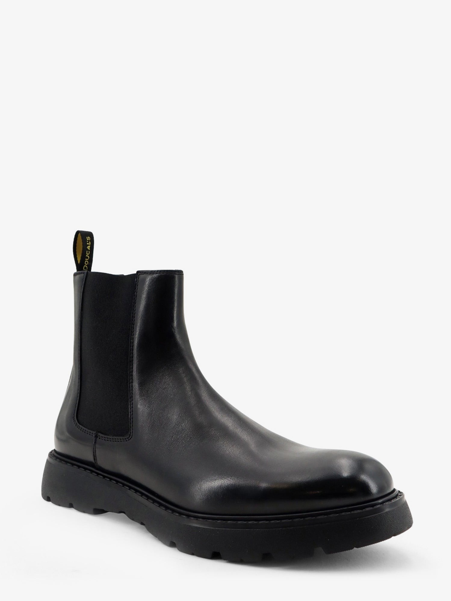 Doucal's Men's Leather Boots Black