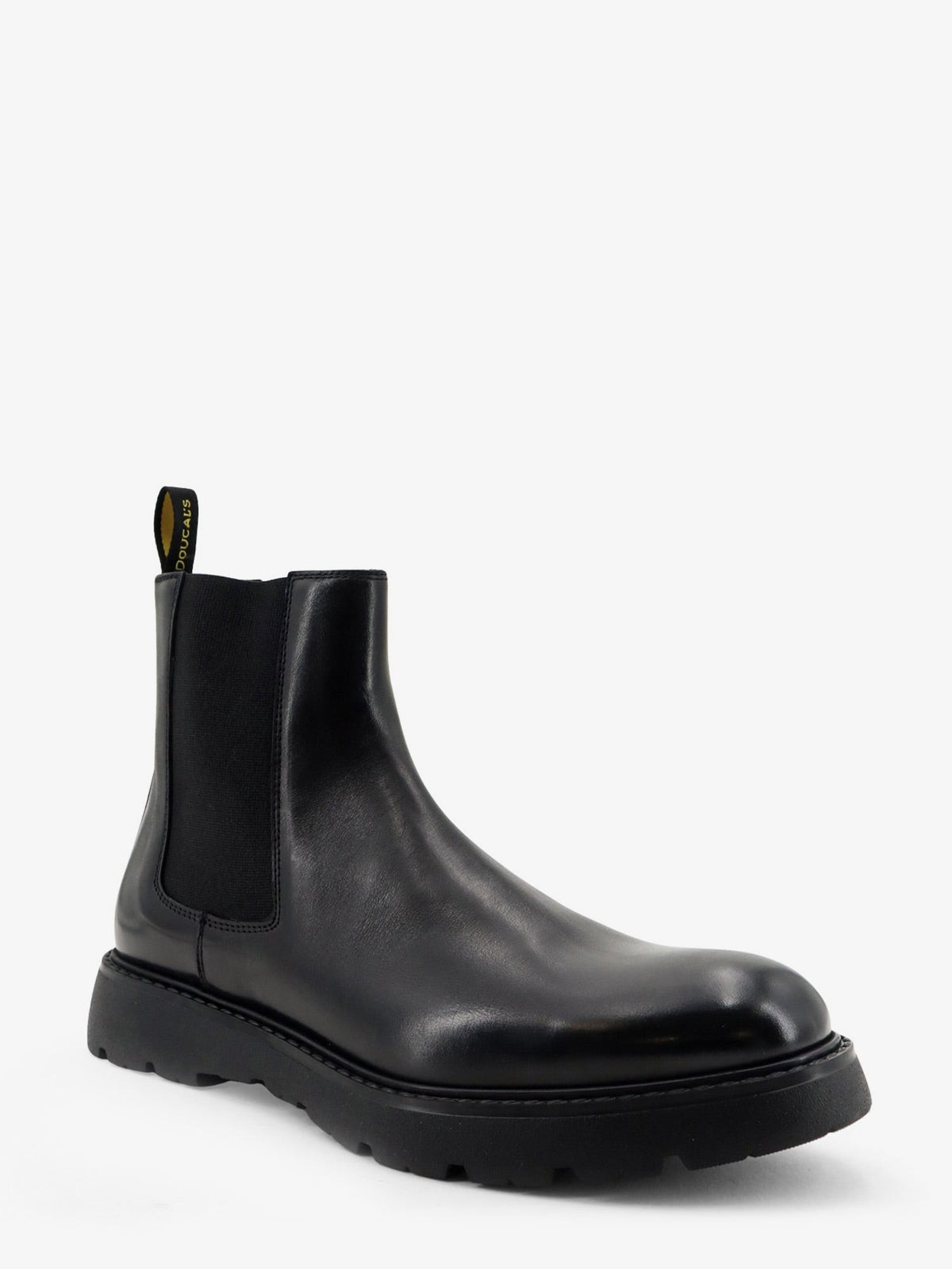 Doucal's Men's Leather Boots Black, view 2