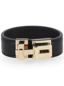 Tom Ford Women's Leather Bracelet Black