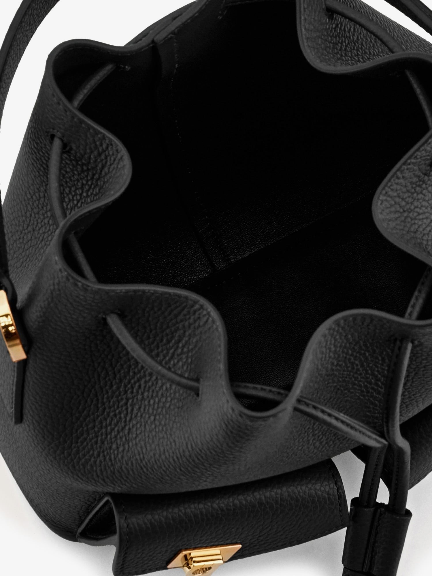 Ferragamo Women's Leather Bucket Bag Black