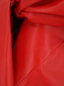 Givenchy Women's Leather Bustier Dress Red