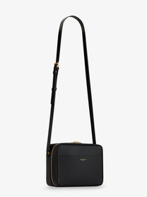 Saint Laurent Women's Leather Camera Bag Shoulder Bag Black