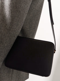 Saint Laurent Women's Leather Camera Bag Shoulder Bag Black