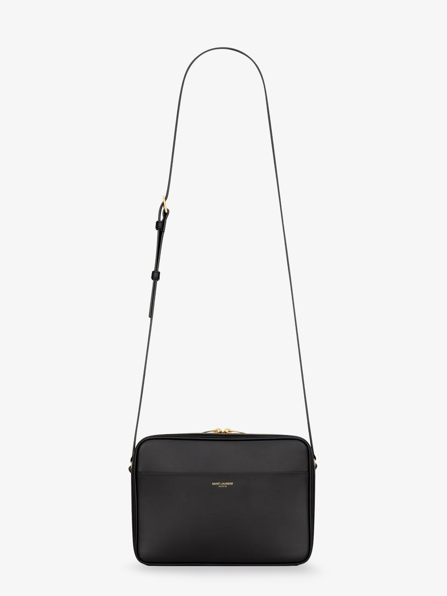 Saint Laurent Women's Leather Camera Bag Shoulder Bag Black