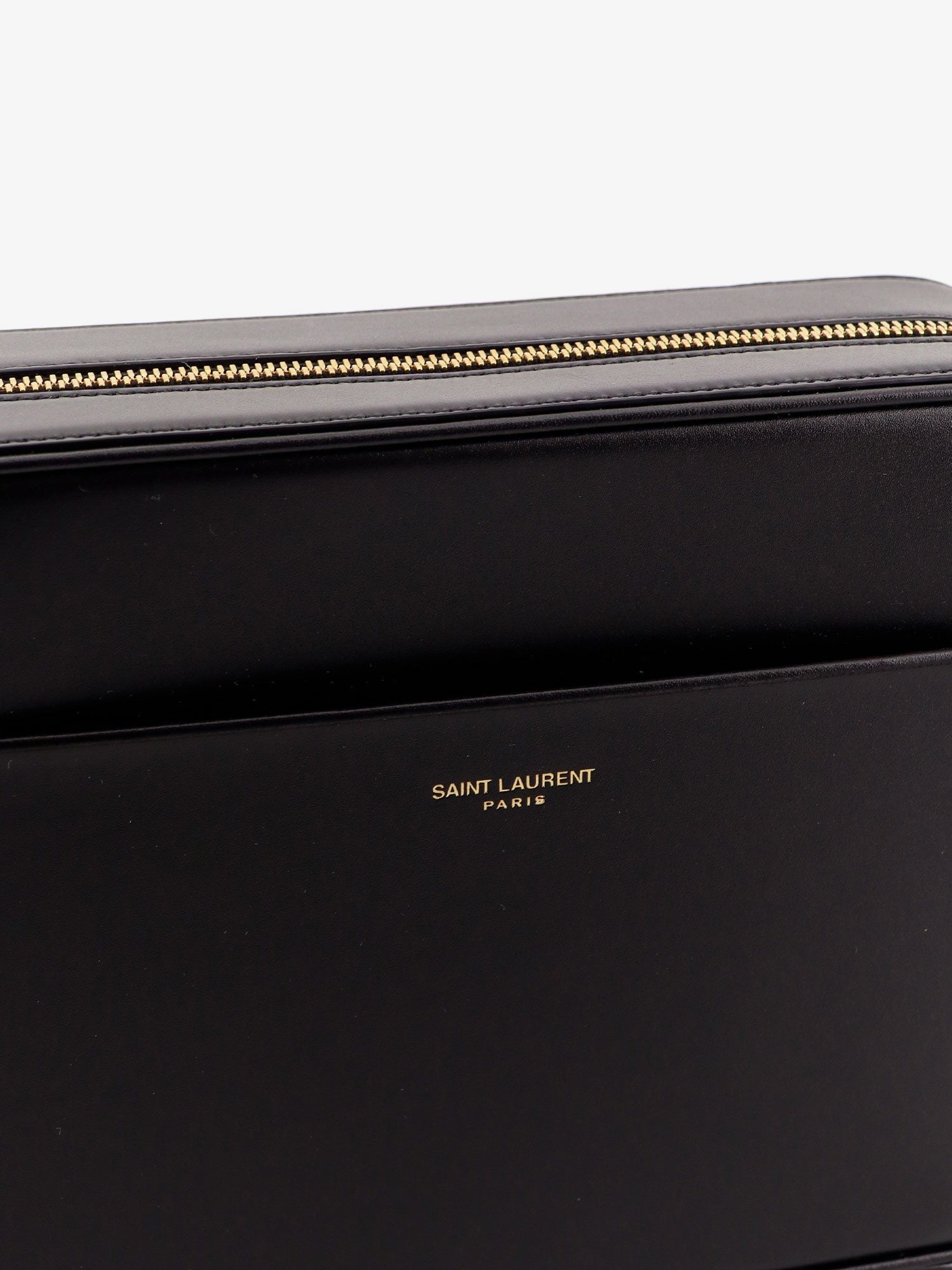 Saint Laurent Women's Leather Camera Bag Shoulder Bag Black