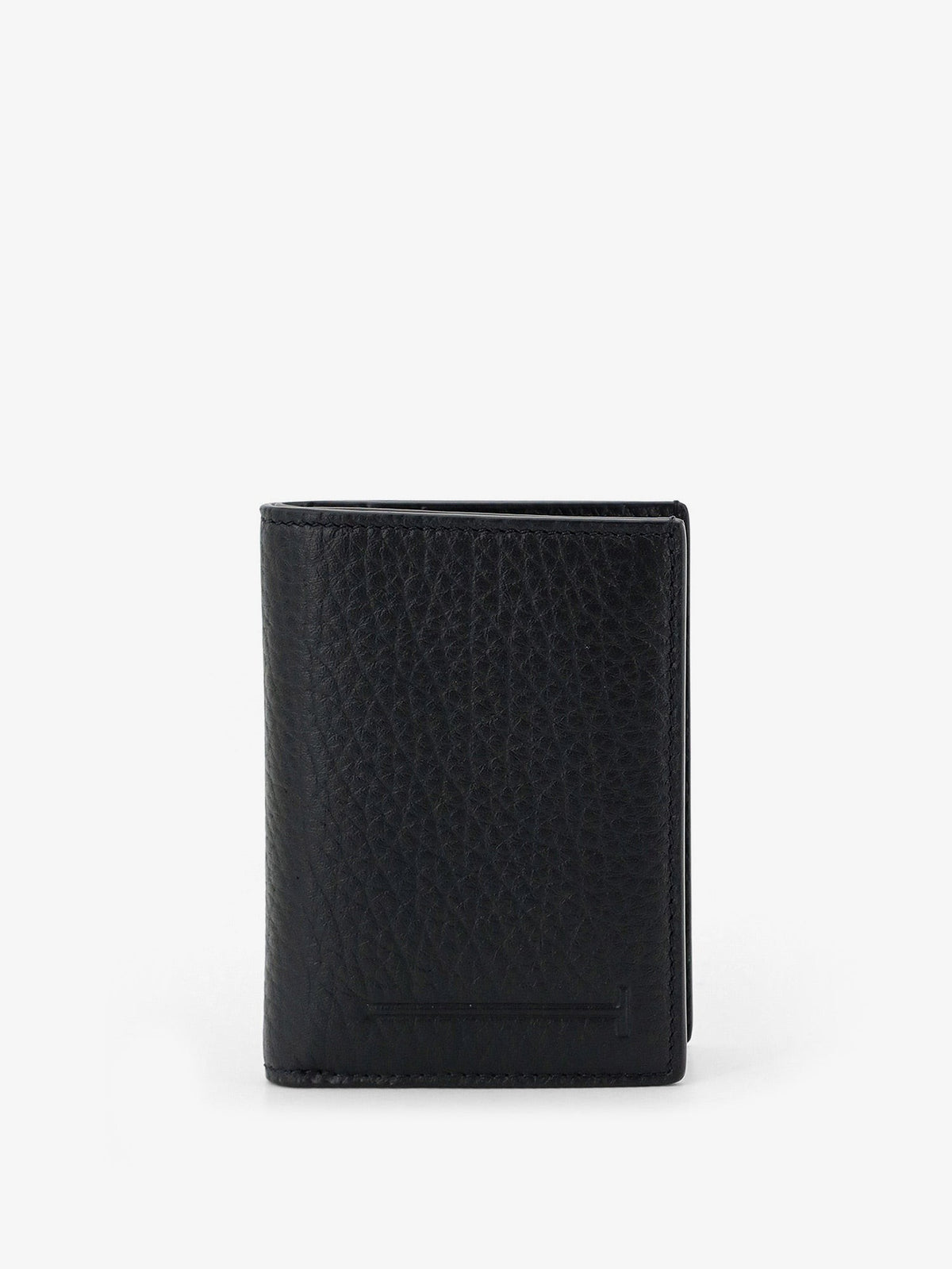 Tom Ford Men's Leather Card Holder Black