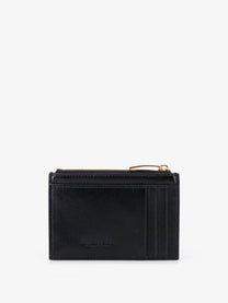 Bottega Veneta Women's Leather Card Holder Black