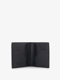 Bottega Veneta Men's Leather Card Holder Black