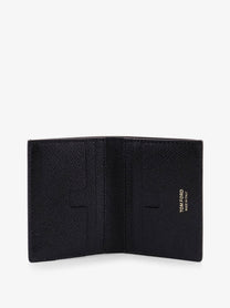 Tom Ford Men's Leather Card Holder Black