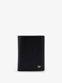 Tom Ford Men's Leather Card Holder Black