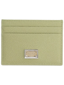 Dolce &amp; Gabbana Women's Leather Card Holder Green