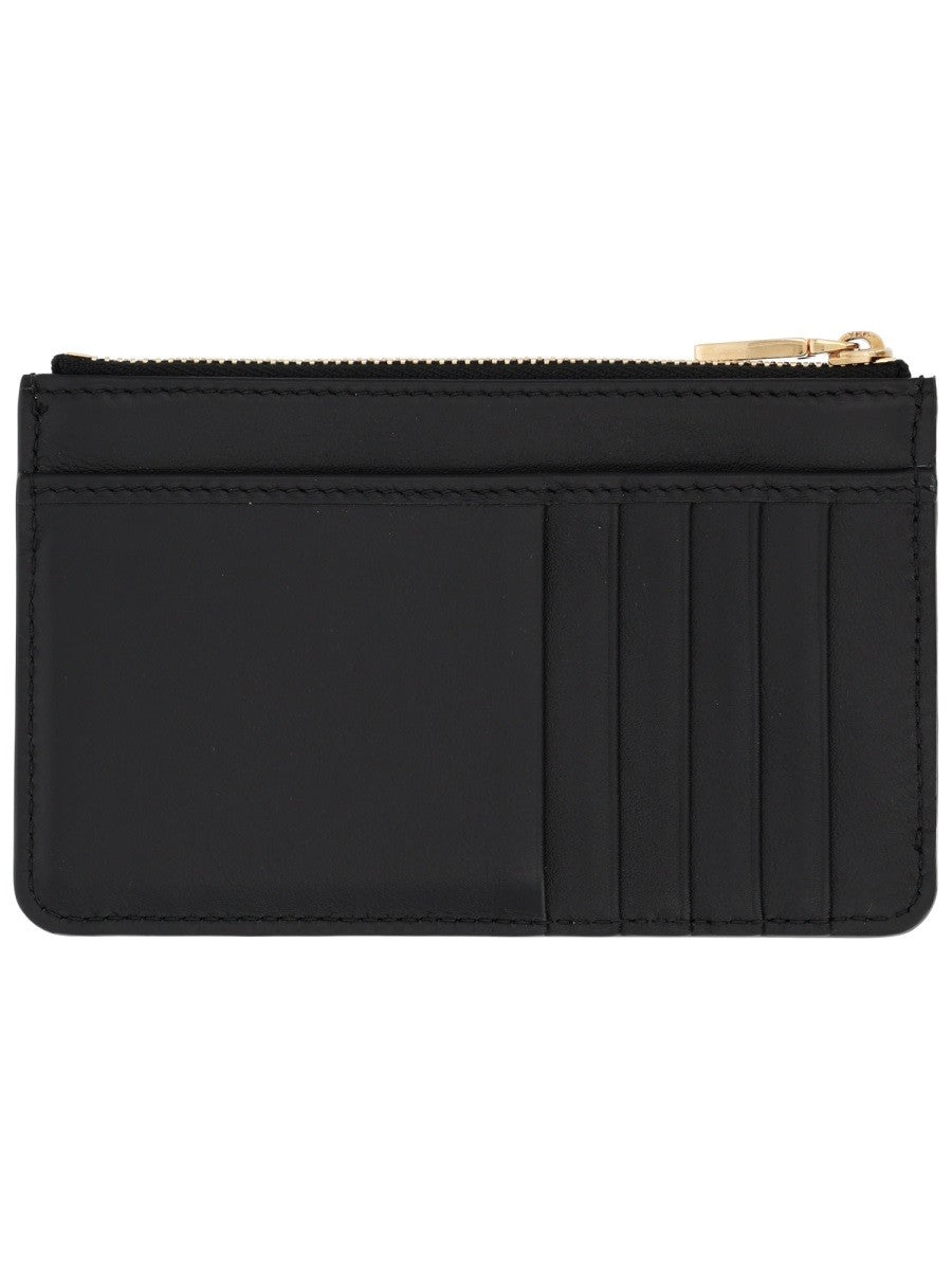 Dolce &amp; Gabbana Women's Leather Card Holder Black