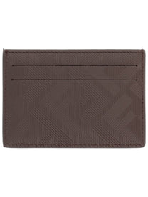 Fendi Men's Leather Card Holder Multicolor