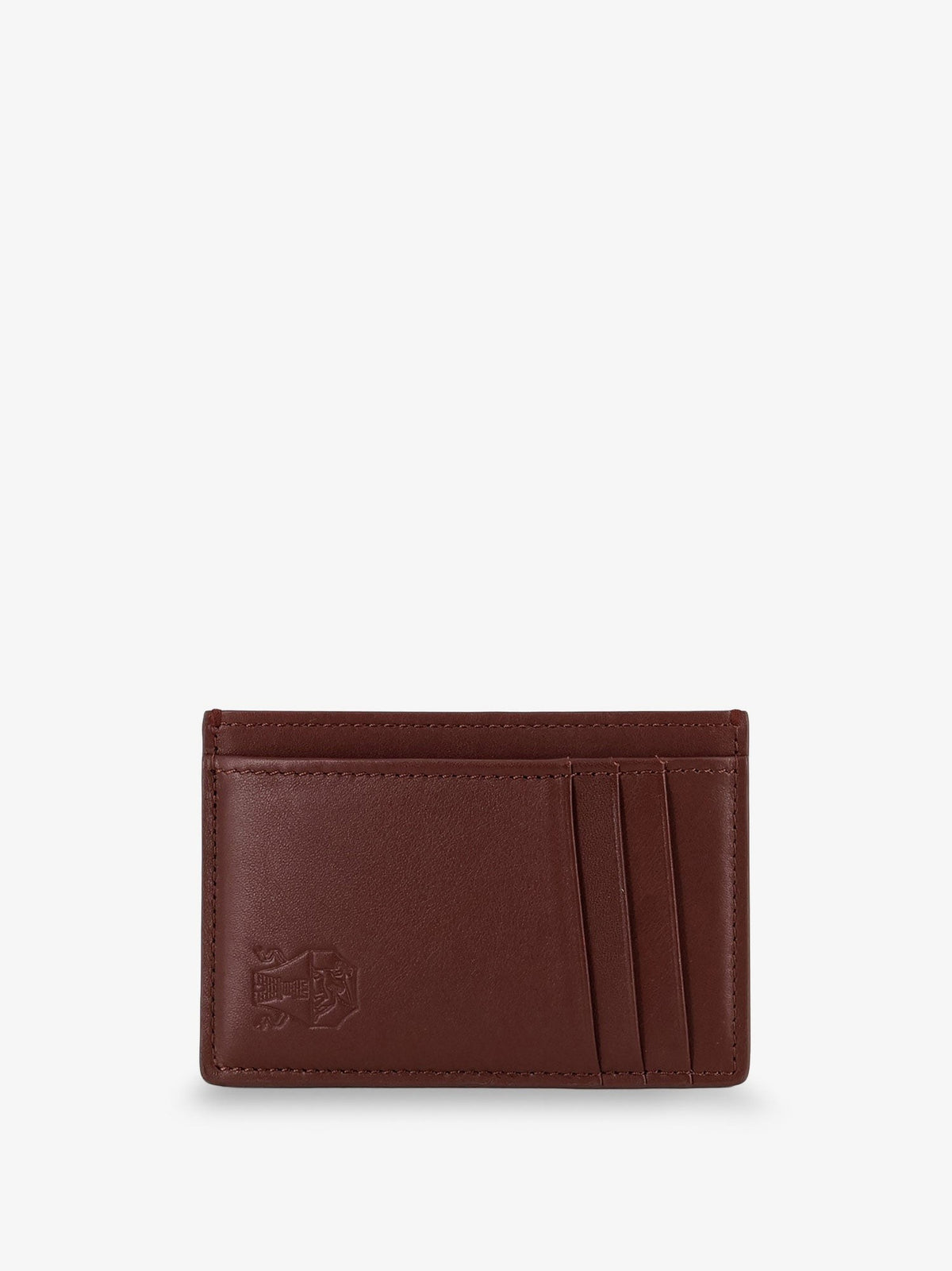 Brunello Cucinelli Men's Leather Card Holder Beige