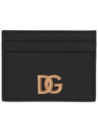 Dolce &amp; Gabbana Women's Leather Card Holder Black