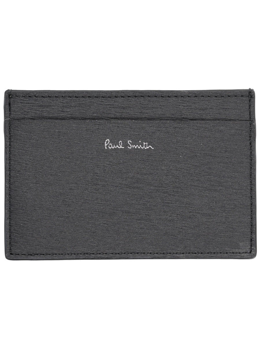 Paul Smith Men's Leather Card Holder Black
