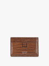 Tom Ford Men's Leather Card Holder Beige