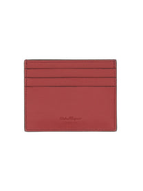 Ferragamo Men's Leather Card Holder Black