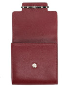 Tom Ford Women's Leather Card Holder Red, view 3
